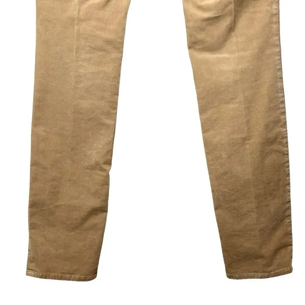 Tory Burch Women’s Slim Fit Corduroy Pants Tan Size 28